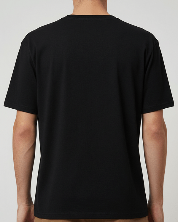 Blank black Oversized T-shirt - Trekzs
