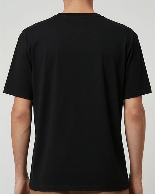 Blank black Oversized T-shirt - Trekzs