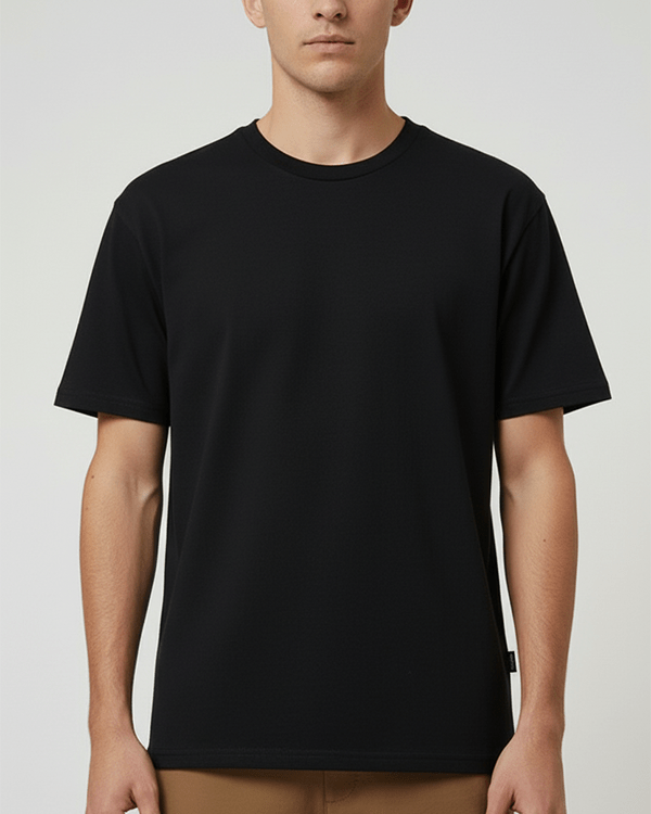 Blank black Oversized T-shirt - Trekzs