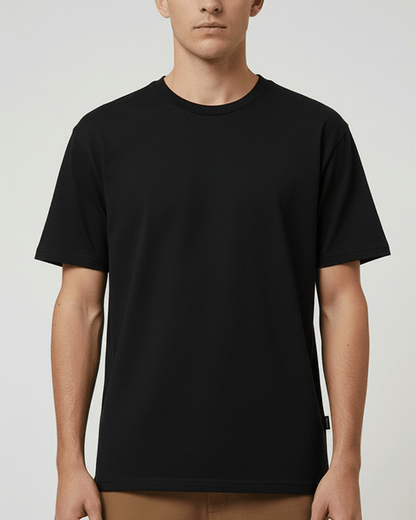 Blank black Oversized T-shirt - Trekzs