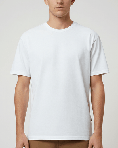 Blank White Oversized T-shirt - Trekzs