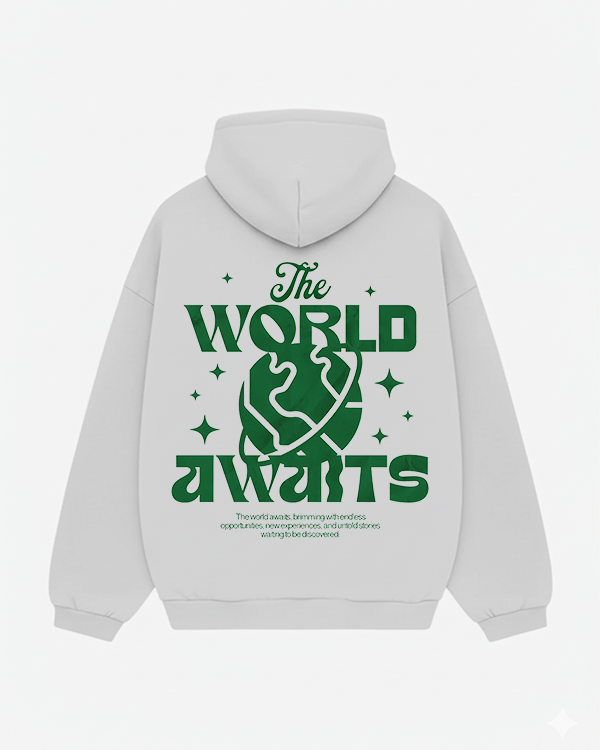 World Awaits Hoodie - Trekzs